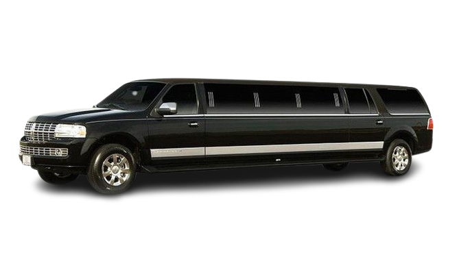 SUV Stretch Limousine no bg